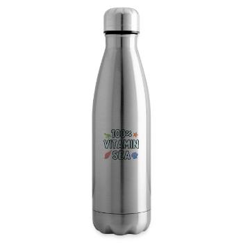 100 Percent Vitamin Sea - Insulated Water Bottle - silver - Right
