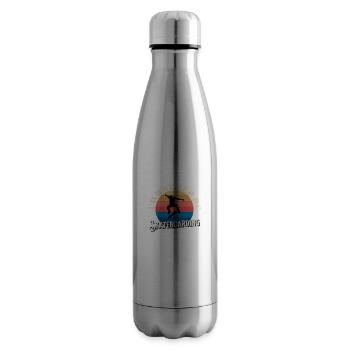 Ich würde lieber Skateboard fahren - Isolierflasche - Lightsilver - Rechts