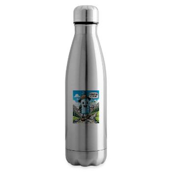 Hydration is a Uphill Battle - Isolierflasche - Lightsilver - Rechts