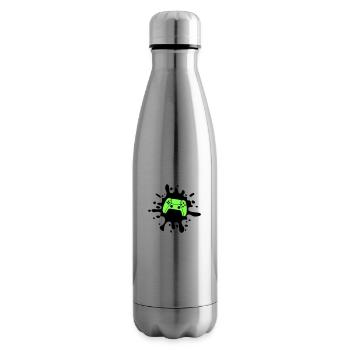 gamer gamepad klecks - Isolierflasche - Lightsilver - Rechts