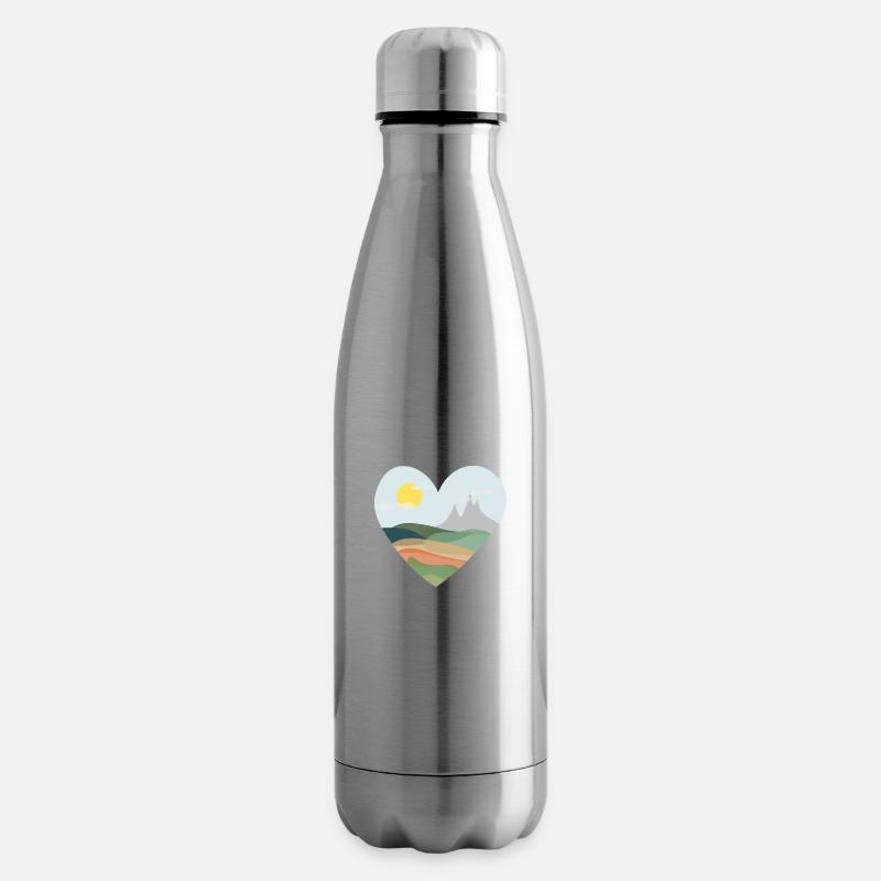 earthheart - Isolierflasche - Lightsilver