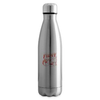 CITATION TENDANCE RAPIDE - Bouteille isotherme - argent clair - Droite