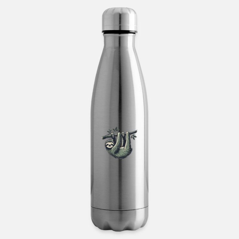 Faultier - Isolierflasche - Lightsilver