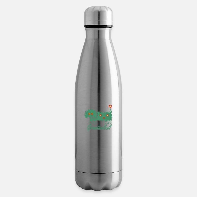 grasdackel 4 - Isolierflasche - Lightsilver