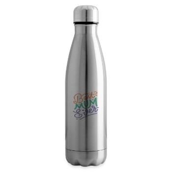 Meilleur maman | Fête des Mères - Bouteille isotherme - argent clair - Droite