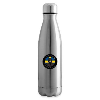 Uppsala Suède - Bouteille isotherme - argent clair - Droite