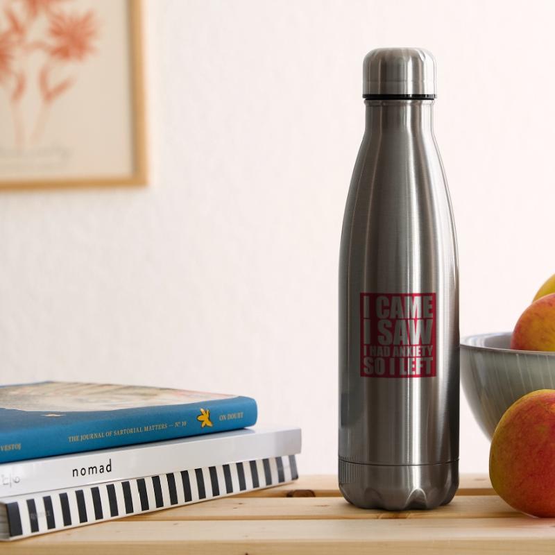 J’avais de l’anxiété en disant Bouteille isotherme