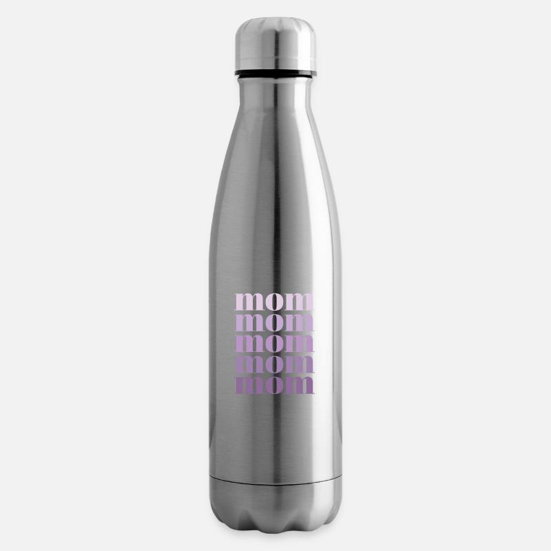 mom lila - Isolierflasche - Lightsilver