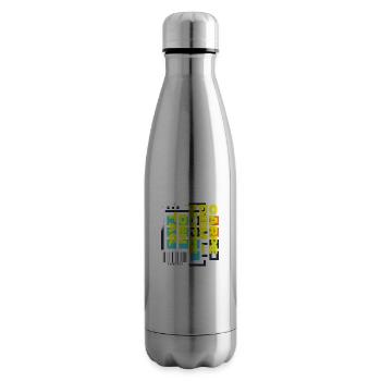 Carpe Diem Nutze den Tag - Isolierflasche - Lightsilver - Rechts