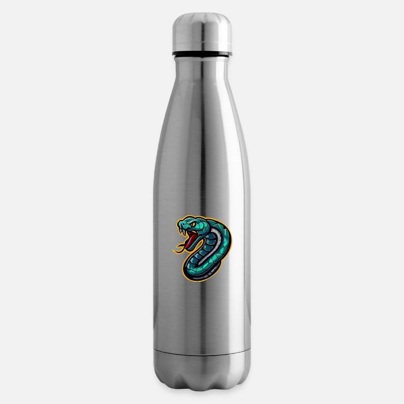 Serpent 2 - Bouteille isotherme - argent clair