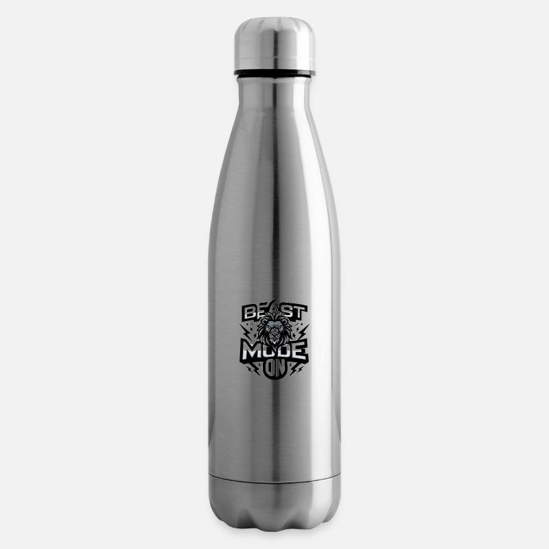 Ferocious Beast - Insulated Water Bottle - silver