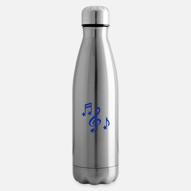 Sternen Musik - Isolierflasche - Lightsilver