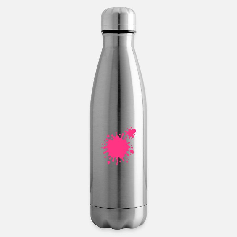 éclaboussure - Bouteille isotherme - argent clair