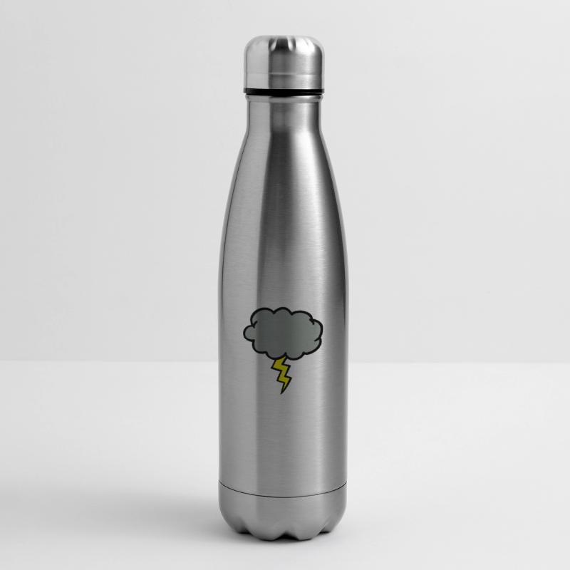 cloud thundercloud lightning thunderbolt Insulated Water Bottle
