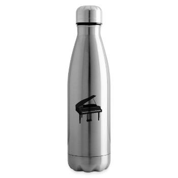 piano piano aile - Bouteille isotherme - argent clair - Droite