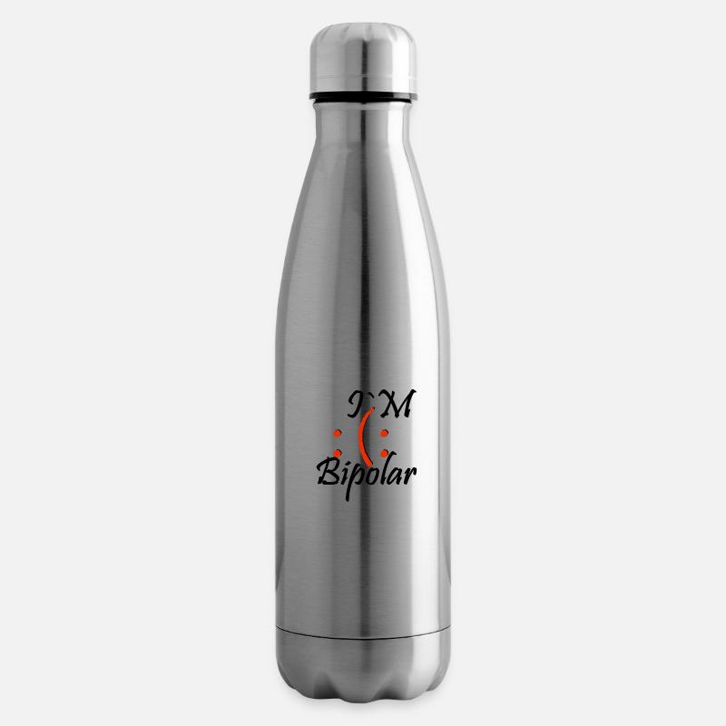 bipolaire - Bouteille isotherme - argent clair
