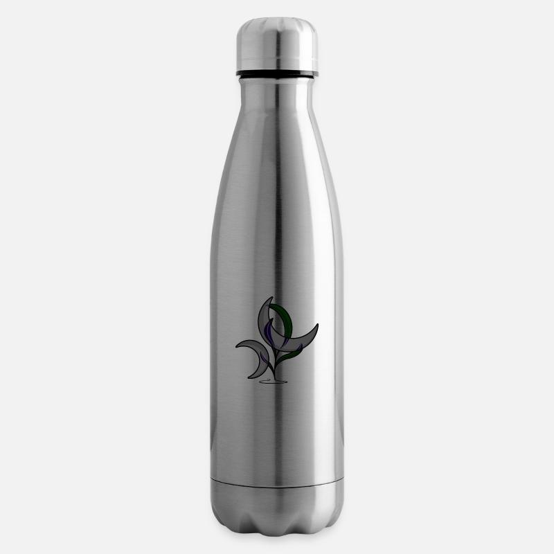 Mondblume - Isolierflasche - Lightsilver