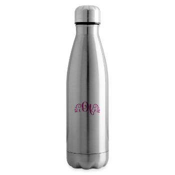 Mama Of Drama - Insulated Water Bottle - silver - Right