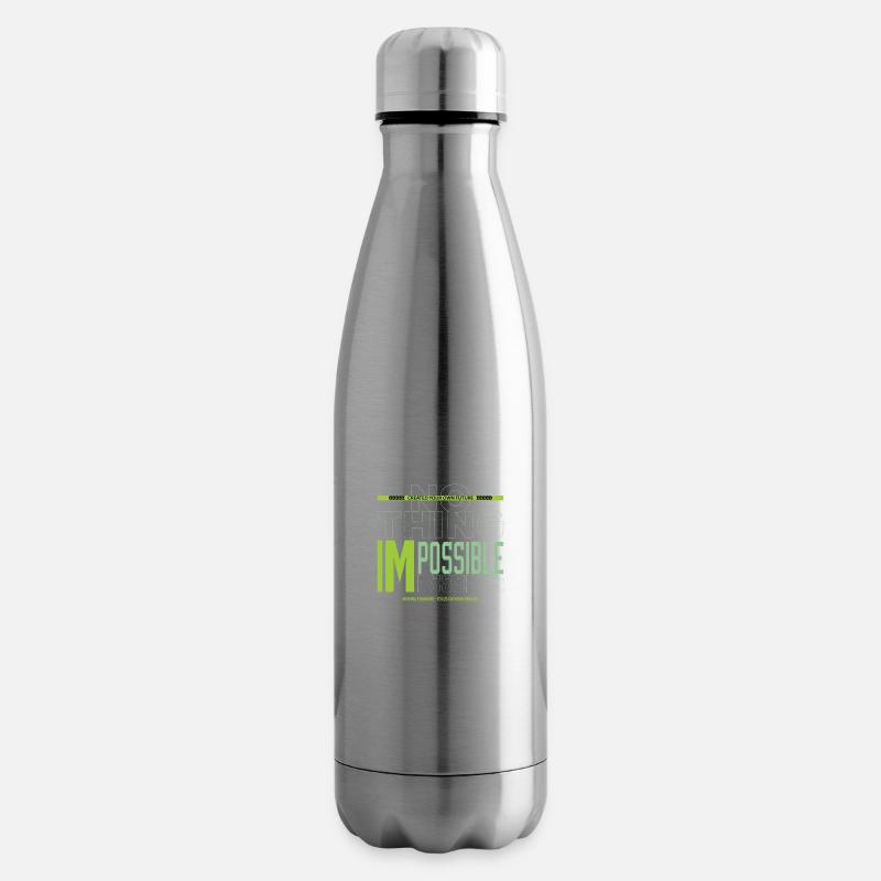NOTHING IMPOSSIBLE - Insulated Water Bottle - silver