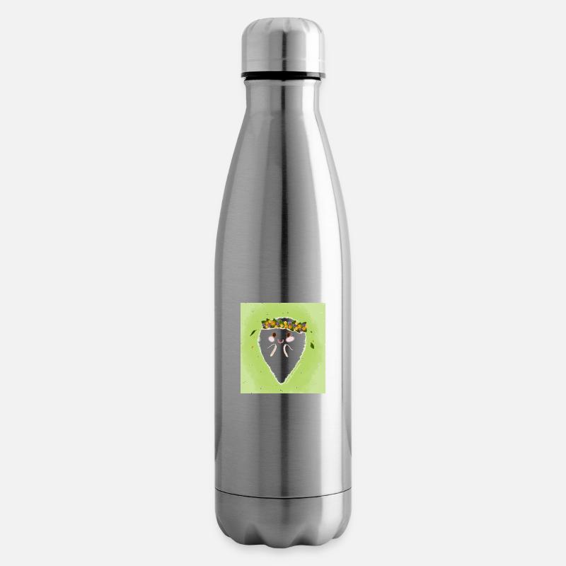 Blumenkind - Isolierflasche - Lightsilver