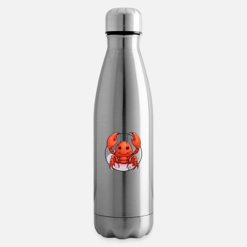 Den Krebs wiederholen - Isolierflasche - Lightsilver