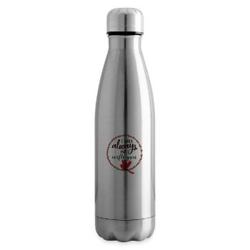 I will always with you Cardinal - Insulated Water Bottle - silver - Right