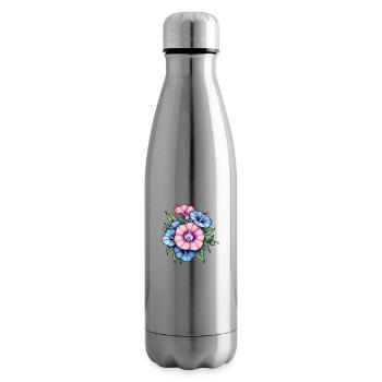 Gloire du matin - Bouteille isotherme - argent clair - Droite