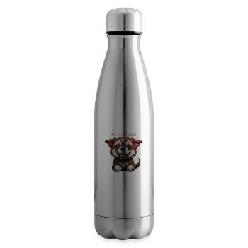 Mon petit ami - Bouteille isotherme - argent clair - Droite