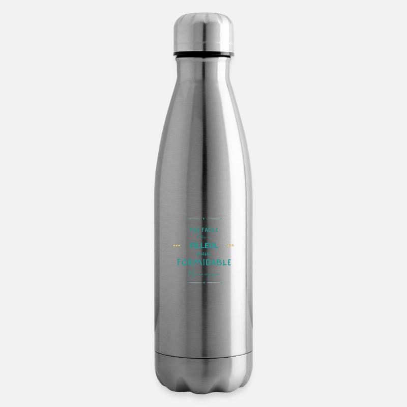 Filleul formidable mais je gère - Bouteille isotherme - argent clair