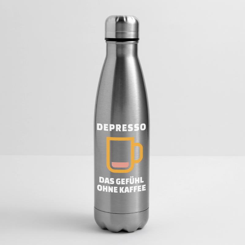 Kaffeetasse Koffein Kaffee Kaffeetrinker Statement Isolierflasche