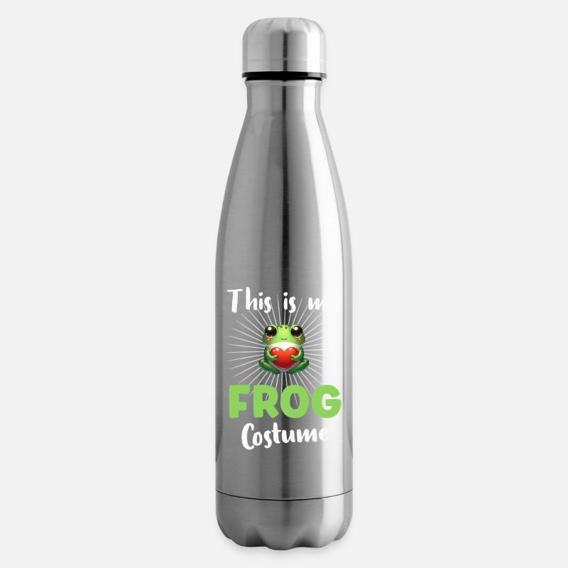 Frosch Frösche - Isolierflasche - Lightsilver