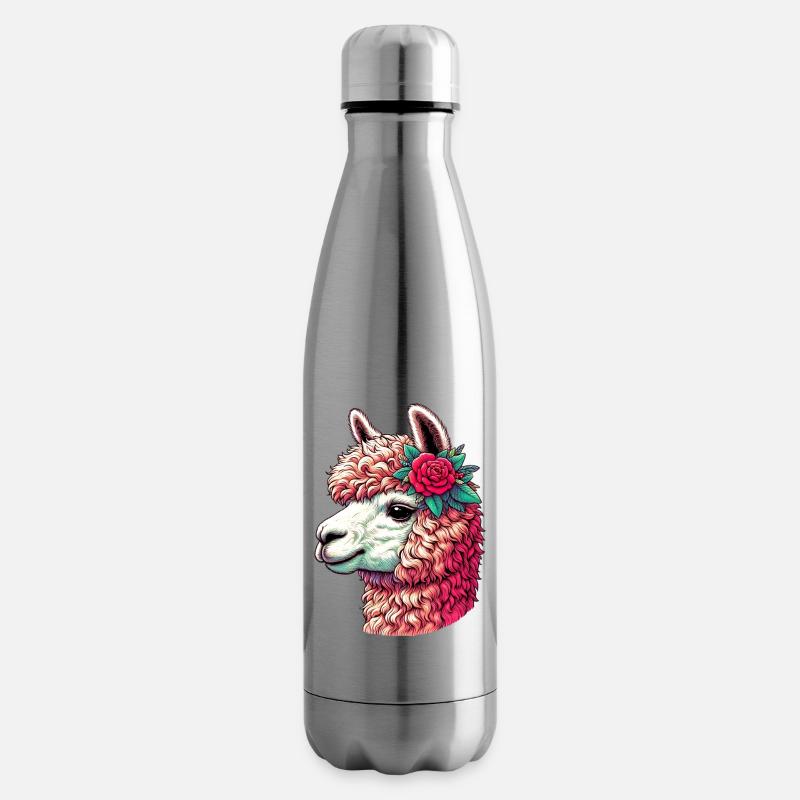 Alpaka - Isolierflasche - Lightsilver