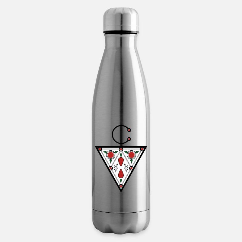 Signe Berbère Tazerzit par Helfspawn - Bouteille isotherme - argent clair