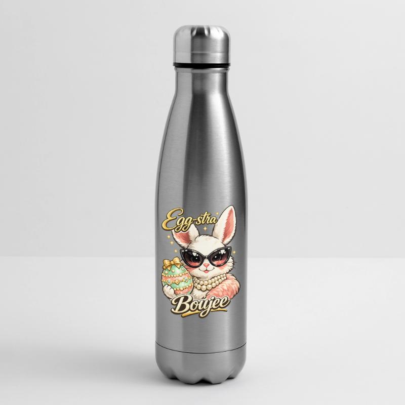 Eggstra Boujee Easter Bunny Easter Insulated Water Bottle