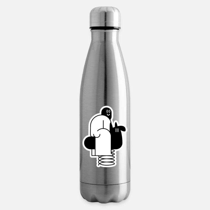 Swinging Thug - Isolierflasche - Lightsilver
