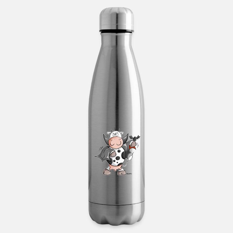 Dracula Kuh I Vampire Fun - Bouteille isotherme - argent clair