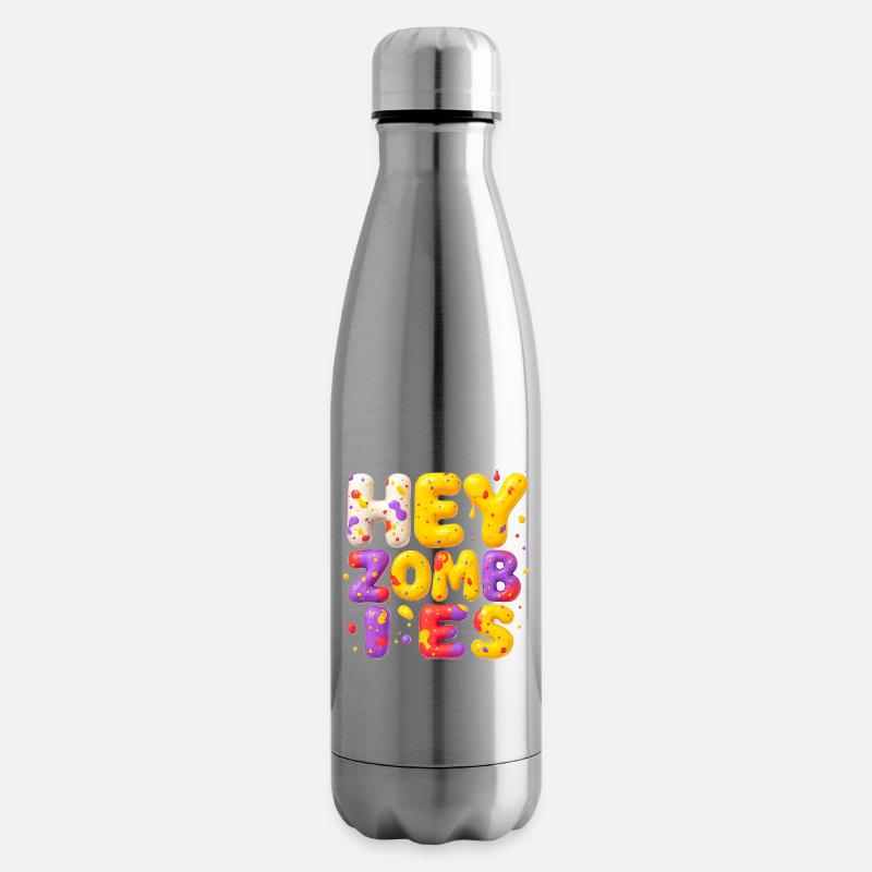 Halloween & Zombie Design Cooler Fun - Isolierflasche - Lightsilver