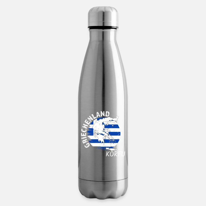 Korfu - Isolierflasche - Lightsilver