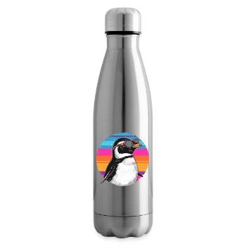 Penguin Neon-Goggles Retro - Isolierflasche - Lightsilver - Rechts