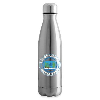 Frag mich nach meinem Betta-Aquarium - Isolierflasche - Lightsilver - Rechts