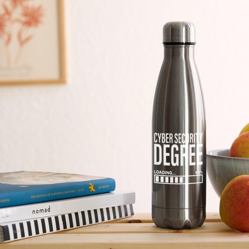 Cybersecurity Student Engineer Cyber Security Insulated Water Bottle
