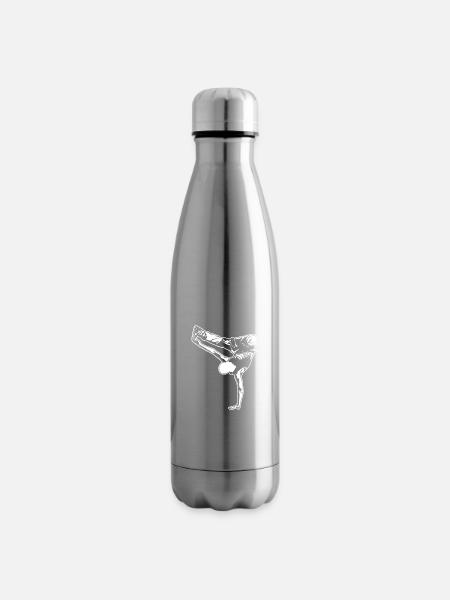 Breakdancer - Isolierflasche - Lightsilver