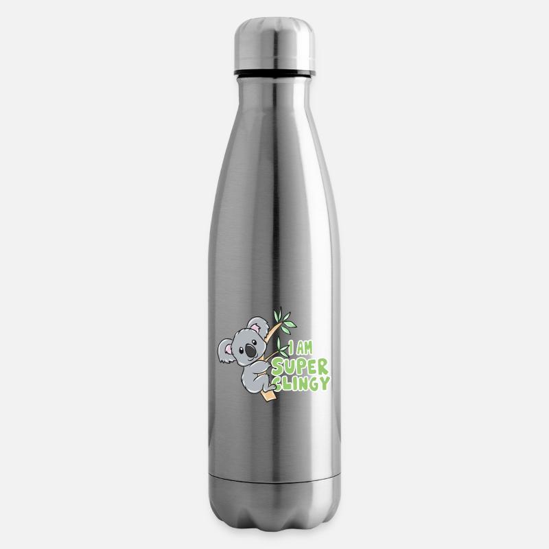koala - Bouteille isotherme - argent clair