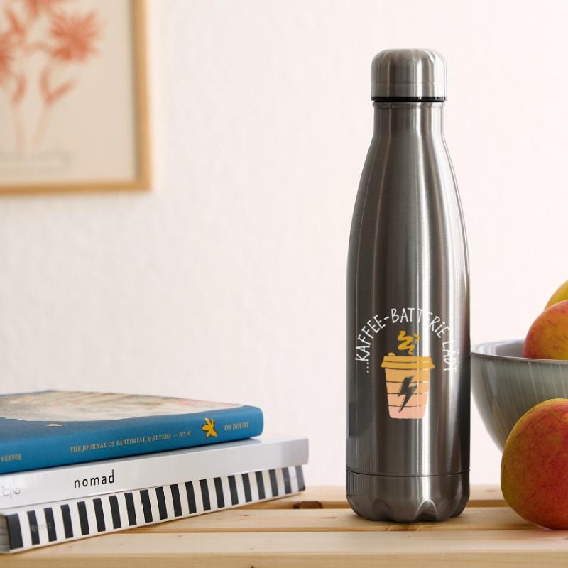 Coffee Drinking Caffeine Statement Coffee Drinker Insulated Water Bottle