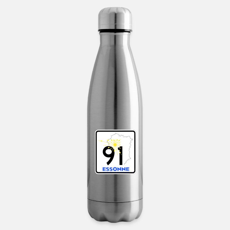 Essonne 91 - Bouteille isotherme - argent clair