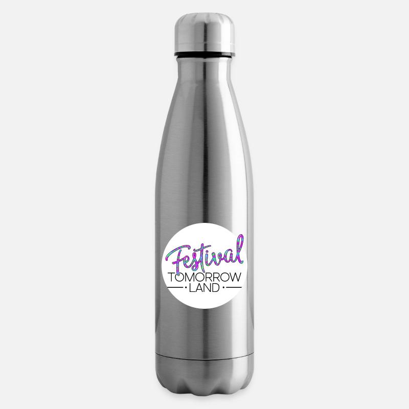 Tomorrowland Festival - Isolierflasche - Lightsilver