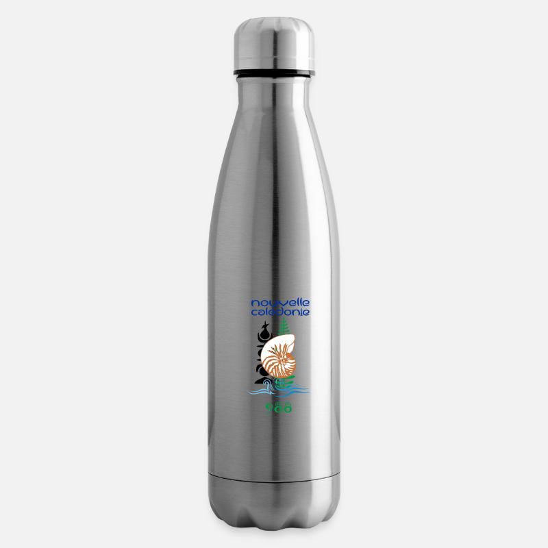 Nouvelle Calédonie - Bouteille isotherme - argent clair