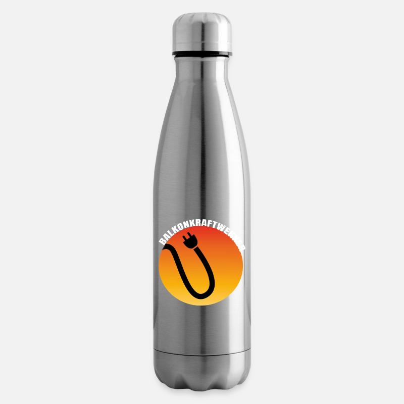 Balkonkraftwerk Plug Icon - Isolierflasche - Lightsilver