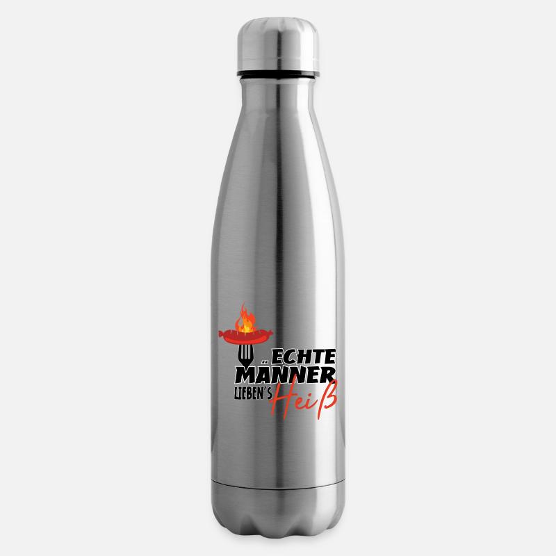 ECHTE MÄNNER - Isolierflasche - Lightsilver