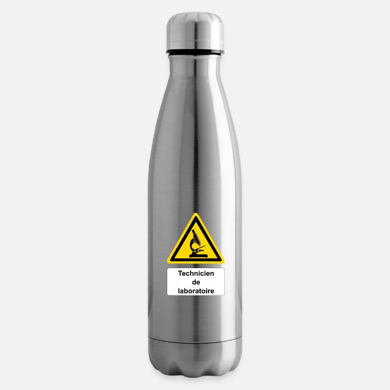Technicien de laboratoire - Bouteille isotherme - argent clair